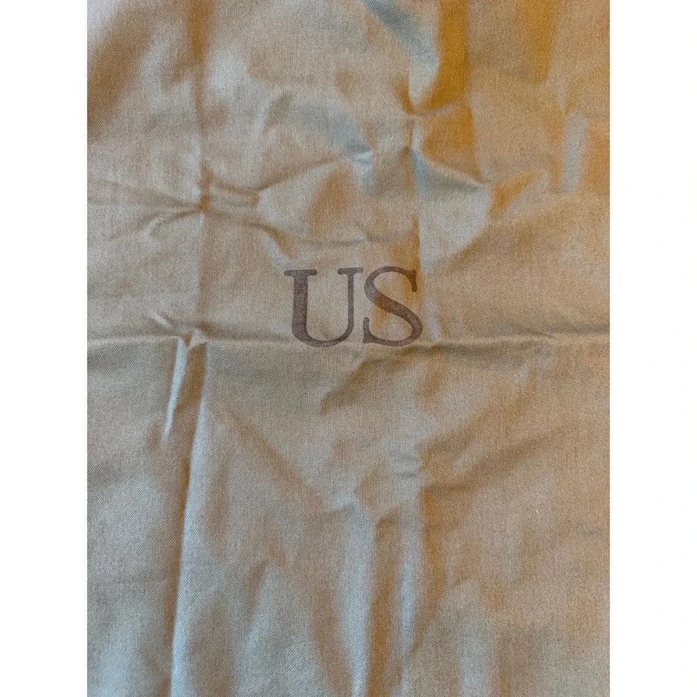 US Military Surplus Laundry Bag Olive Drab Green Canvas Drawstring Barracks Bag